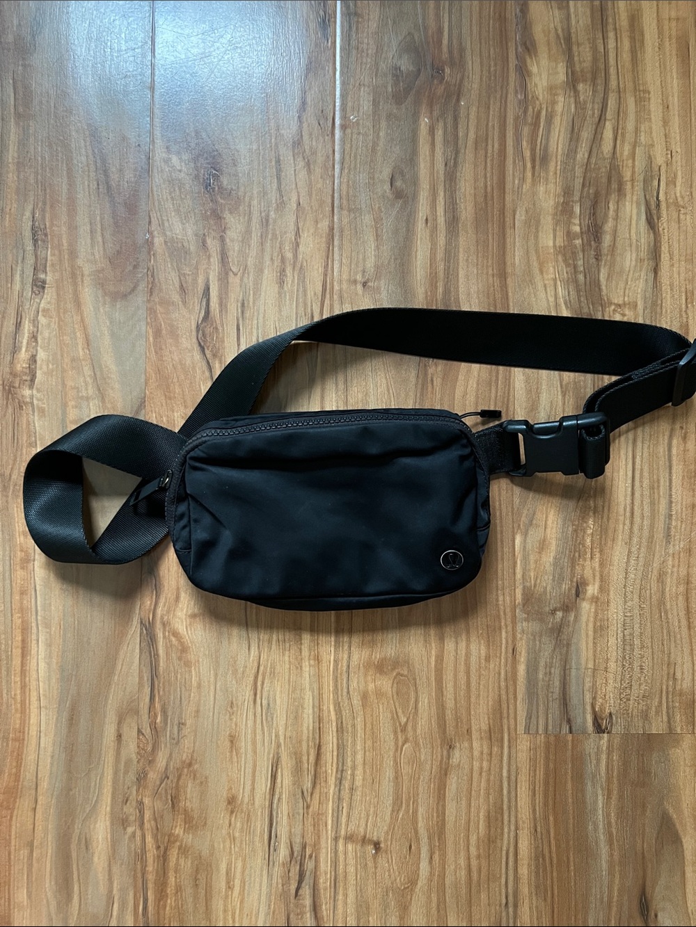 lululemon Black Waist Belt Bag